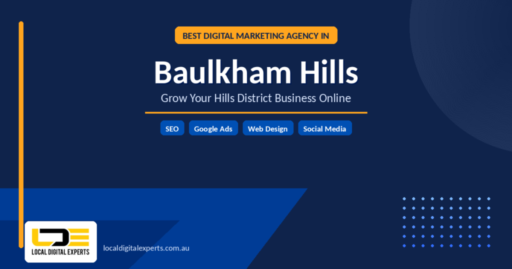 Best Digital Marketing Agency in Baulkham Hills